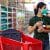 Wearing a mask to the supermarket